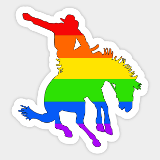 Gay Cowboy Sticker